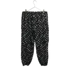 20SS モノグラムステンシルエフェクトジョギングパンツ ブラック/ホワイトのサムネイル