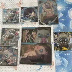 鬼滅の刃　伊之助セット　ウエハースシール/カード