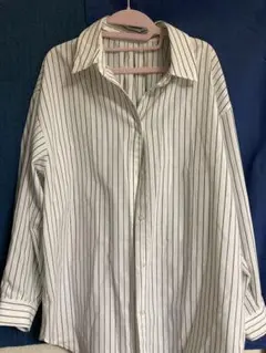 GLOBAL ストライプシャツ Mサイズ