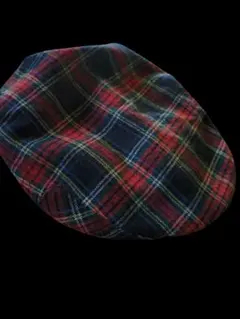 80s タータンチェック ハンチング PUNK アーカイヴ 古着