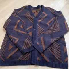 ネイビー カーディガン