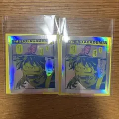 僕のヒーローアカデミア ヒロアカ オーロラステッカー 緑谷出久C 2枚セット