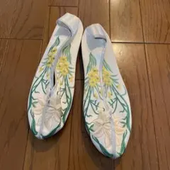 台湾⭐︎台南　刺繍シューズ/チャイナシューズ/オリエンタルシューズ　24cm