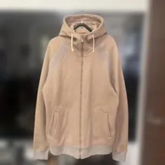 tornado mart / エステルピーチヘアライン ビッグフードブルゾン