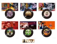 アクリルレコードコースター6種 特典ステッカー 渋谷ツタヤ サムライ