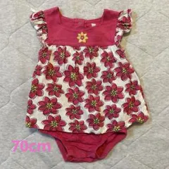 Koala bevy 花柄 ロンパース ワンピース9 M 70cm