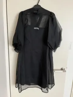 定価32,000 シアーワンピース　ヤマダヤ　スコットクラブ ブラック　9号