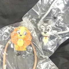 ディズニーtwinkleヘアゴム レディ&トランプ
