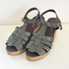 MARGARET HOWELL idea サンダル 24cm ウェッジソール