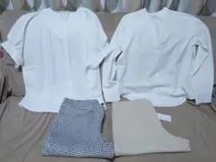 【新品】ニッセン スキニー ストレッチパンツ　ブラウス　大きいサイズ　まとめ売り