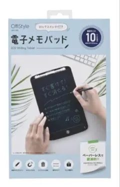 オーム電機 JIM-C10K 電子メモパッド　10インチ OffiStyle