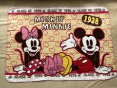 ディズニー　ミッキー♡ミニー クラス・オブ・1928 ひざ掛け