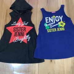 シスタージェニィ　ノースリーブ　ワンピース　2枚セット　100サイズ