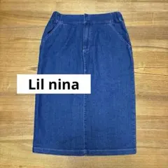 Lil nina レディースデニムタイトスカート Mサイズのサムネイル