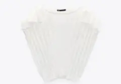 ZARA プリーツトップス