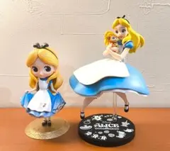 Disney Alice in Wonderland フィギュア 2体セット
