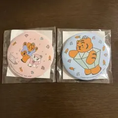 セガラッキーくじBONGBONGEE×MUZIKTIGER 缶バッジ2点セット