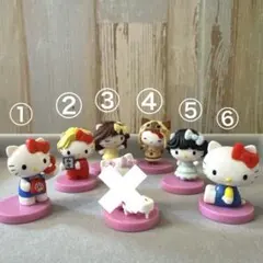 ハローキティ コラボレーション　チョコエッグ　 6点セット