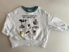 しまむら　バースデイ　トレーナー　90