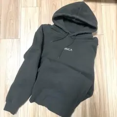 パーカー ひざ丈ワンピース