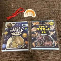 24時間以内発送 ダイカットマグネット 惑星・星座 2点セット セリア 知育玩具