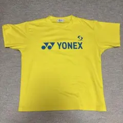 YONEX Tシャツ イエロー 漢字プリント ソフトテニスのサムネイル