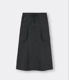 GU カーゴマキシスカート 黒 L