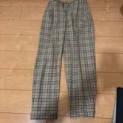 Burberrys チェック柄カジュアルパンツ 10R