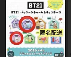 BT21 パッケージチャーム&チョコボーロ⭐︎ MANG KOYA