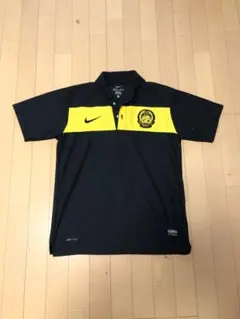Nike DRI-FIT マレーシア代表　ポロシャツ 黒/黄色
