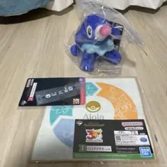 ポケモン 一番くじ ぬいぐるみ ハンドタオル メタルチャーム 3点セット