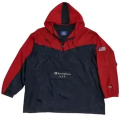 【ビックサイズ 2XL】チャンピオン アノラックパーカー フーディ プルオーバー