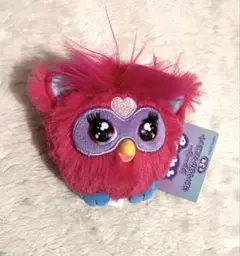 Taito Furby ぬいぐるみ キーホルダー10㎝ピンク