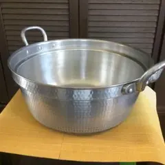 ◇3】マルナカ 45L 大型両手鍋 厨房 アルミ寸胴鍋 調理器具 業務用