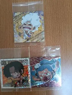 ONE PIECE シール3枚セット