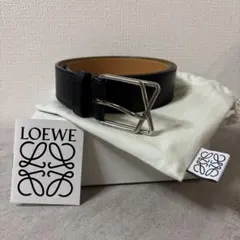 ロエベ LOEWE ベルト ブラック メンズ CROSS BUCKLE BELTのサムネイル