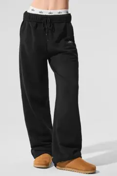 Alo Yoga Accolade ストレートレッグ スウェットパンツ M 新品 - メルカリ