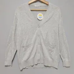 【新品】 UVカット 長袖 カーディガン Honeys ハニーズ グレー　洗えるのサムネイル