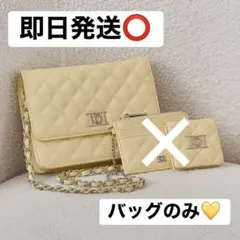 Darich ダーリッチ DDロゴキルティングトラベルセット YEL　バッグのみ