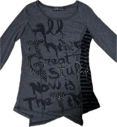 Y2K 平成 アシンメトリー ロンT