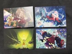 入場特典ポストカード5枚 永野護デザイン展 ゴティックメード トーク