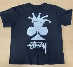 Stussy クラウン クローバー Tシャツ ブラック Mのサムネイル