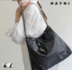 【美品】HAYNI ヘイニ チェーン ショルダーバッグ　 バルメドのサムネイル