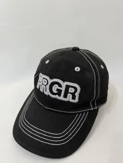 【PRGR】ブラック キャップ スポーツ　ゴルフ