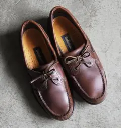 Timberland USA製ボートシューズ26cm希少