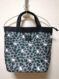 しまむら　Hello Kitty レオパード柄 トートバッグ