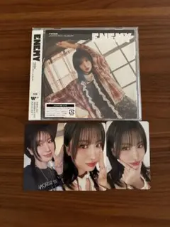 TWICE モモ　enemy トレカ　CD ソロ盤　シリアルなし　通常盤