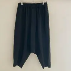 美品 BASCO バスコ chronicleクロニクル サルエルパンツ 黒 - メルカリ