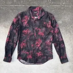 トルネードマート シワ加工タイダイ総柄シアードレスシャツ - メルカリ