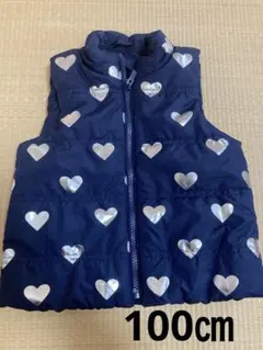 ギャップ　GAP ベビー　キッズ　中綿　ベスト　ハート